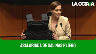 LILLY TÉLLEZ ENFURECE cuando la PRESIDENTA del SENADO le APAGA el MICRÓFONO [upl. by Giselle525]