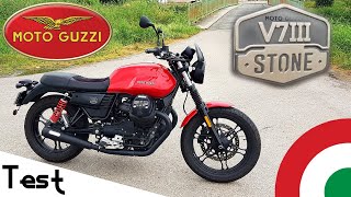 quotTestquot Le néorétro à litalienne 🇮🇹 quotMoto Guzzi V7 III stone de 2020quot [upl. by Adan494]