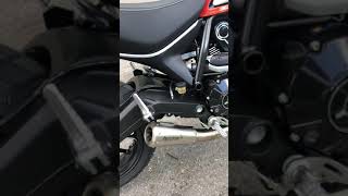 HP Corse GP 07 Ducati Scrambler Icon Sound [upl. by Ahsinnod]