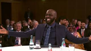 Larry Madowo forces applause at Berlin Global Dialogue [upl. by Zahavi]