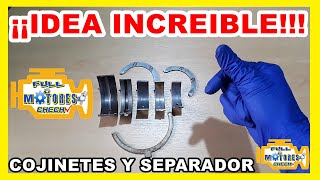 IDEA CON METALES O COJINETES DE BIELA Y SEPARADOR AXIAL [upl. by Amo]