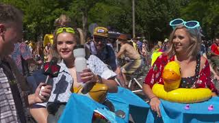 A Massive Brewery Bike Party [upl. by Heinrik]