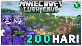 200 Hari Di Minecraft 1181 Tapi LUSH CAVE Only [upl. by Peacock671]