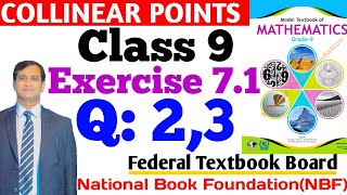 Class 9 Exercise 71 Q23 NBF Maths Ex 71 Class 9 federal board FBISE Math National Book foundatio [upl. by Aisena]