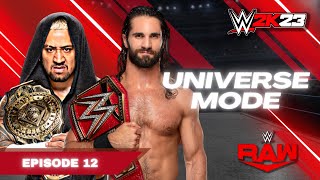 CHAMPION VS CHAMPION  WWE 2K23 UNIVERSE MODE  Ep 12 [upl. by Heathcote428]