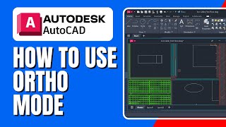 How to Use Ortho Mode in Autocad [upl. by Aileda]