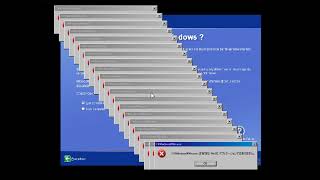 windows xp install error [upl. by Ginelle133]