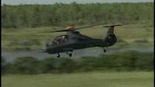 Comanche Attack Helicopeter Flying Sideways at Speed [upl. by Vano505]