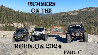 Hummers on the Rubicon 2024 Part 1 [upl. by Godber154]