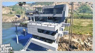 Sunset Coast Mansion  GTA 5 MOD [upl. by Yenobe490]