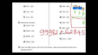 Simple Addition Subtraction Problems  Year 4  Grade 3  Australian Curriculum  Learn Maths [upl. by Fons]