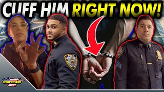 NYPD Officers UNLAWFULLY Arrest Man For Recording Them “Too Closely” [upl. by Noremmac123]