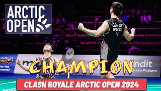 KEHEBATAN🇲🇾Goh Sze FeiIzzuddin Rumsani Muncul JUARA ArticOpen2024‼️Gameplay Mantap🔥‼️ [upl. by Doria]