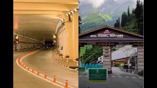 Manali to Atal Tunnel India 4K HDR [upl. by Alger]