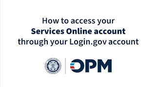 Navigating Federal Retirement How to Access Your Services Online Account Through Logingov [upl. by Bink]