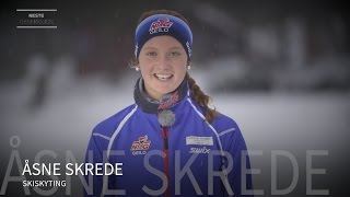 Åsne Skrede  skiskyting [upl. by Topper672]