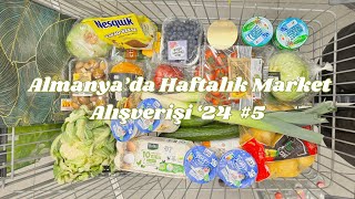 Almanyada haftalık market alışverişi 24 5  TescoPrag Kaufland Netto [upl. by Hut71]