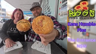 IS THIS THE BEST PIE IN NSW  Controversial call  Sunday pie review  Kens Humble Pie Shop [upl. by Kciredes]