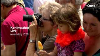 Koninklijke familie viert Koningsdag in Zwolle [upl. by Valorie]