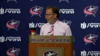 Post Game John Tortorella 111816 [upl. by Einavoj]