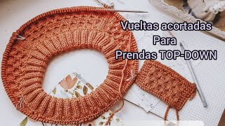 Curso de Vueltas cortas para prendas iniciadas desde el cuello Canesú y Escotes todas las tallas [upl. by Ihculo779]