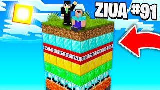 100 ZILE pe 100 Straturi in Minecraft [upl. by Zacharie]