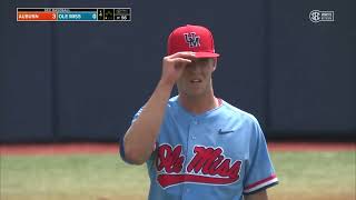 HIGHLIGHTS  Ole Miss Baseball vs Auburn 5  13 51323 [upl. by Margareta710]