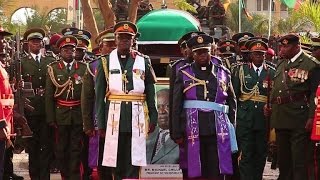 Zambias late President Michael Sata is laid to rest [upl. by Turoff833]