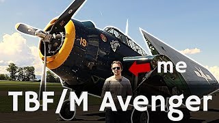 Inside The Cockpit  TBFM Avenger [upl. by Clover]