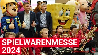 Spielspaß tierisches Eindrücke und spannende Interviews von der Spielwarenmesse  Tag 1  2024 [upl. by Iona]