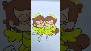 Gravity Falls Mabel and clipper paint art art drawing gravityfalls [upl. by Kcirdnekal]