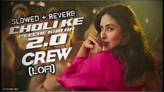 Choli Ke Peeche  Slowed  Reverb Lofi  Kareena Kapoor  Diljit Dosanjh  Bollywood Song [upl. by Canter139]