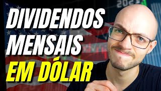 6 ETFs de Dividendos Mensais em Dólar [upl. by Ylrbmik]