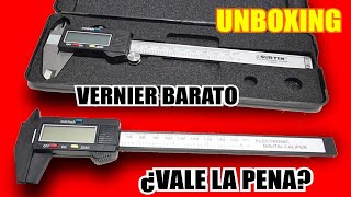 vernier economico unboxing guía rápida [upl. by Nandor]