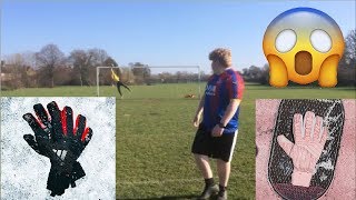 TESTING NEW ADIDAS PREDATOR GOALIE GLOVES [upl. by Ikila]