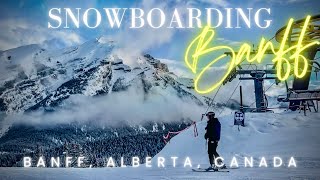 Snowboarding in Banff  Lake Louise  Sunshine  Mt Norquay  Alberta Canada  Bret Kilauea [upl. by Caia]