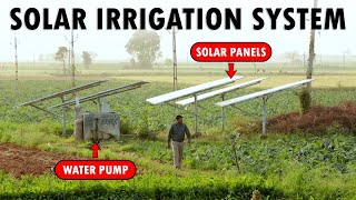 Solar Irrigation System for Farming  Solar Water pump for Agriculture [upl. by Meagan]