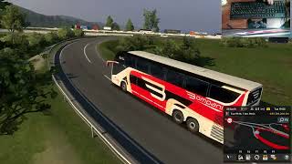 Comil Invictus DD 2023 Bus Driving on Narrow Roads  Euro Truck Simulator 2  Ets ets2 [upl. by Esmerolda]