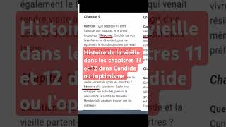 Chapitres 11 et 12Candide ou loptimisme Voltaire [upl. by Ogdon]