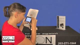 How To Use Your Optelec Mini Video Magnifier [upl. by Boote]