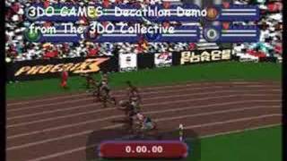 3DO Games Decathlon Gameplay Demonstration [upl. by Melodie]