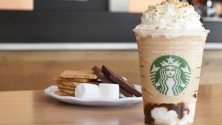 How to Make a Starbucks Smores Frappuccino [upl. by Merrel]