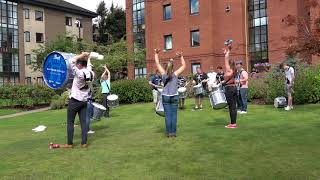 Worlds 2017  Glasgow Police Drum Corps at The Todd  Medley [upl. by Atiana]