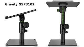 Gravity GSP3102 Studio Monitor Stands [upl. by Atinauq608]