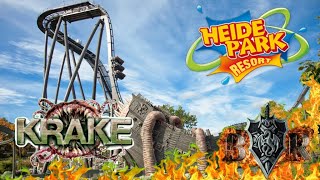 Heide Park Krake  Offride [upl. by Vijnas]