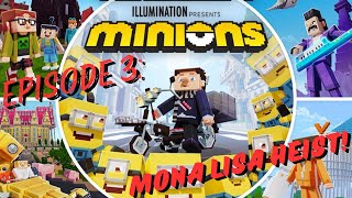 Minecraft Minions DLC Episode 3 Mona Lisa Theft [upl. by Edy]