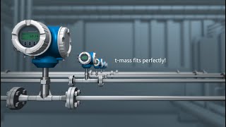 Proline tmass FI 300500 – The thermal mass flowmeter with a keen sense for utility gases [upl. by Nomaj]