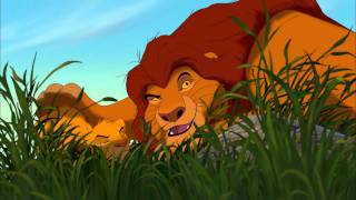 The Lion King 3D  Simbas Pouncing Lesson  Official Disney Movie Clip [upl. by Farver]