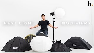 Which Softbox Works For You  8 Lighting Modifiers Explained  FIELD TEST [upl. by Kellina]