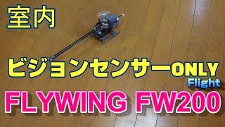 ラジコンヘリ GPS内蔵マイクロヘリ FLYWING FW200 室内Flightで驚異の止まり [upl. by David]